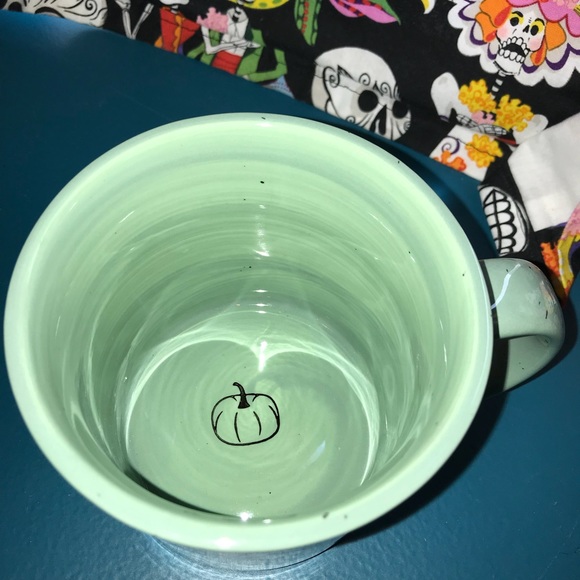 NEW! Extra wide Halloween pumpkin Meritage mug - Picture 7 of 8